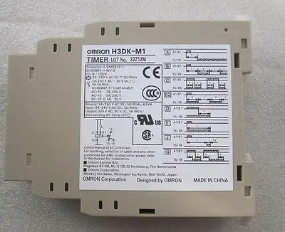 New OMRON Timer Relay H3DK-M1 H3DKM1 24-240VAC/DC