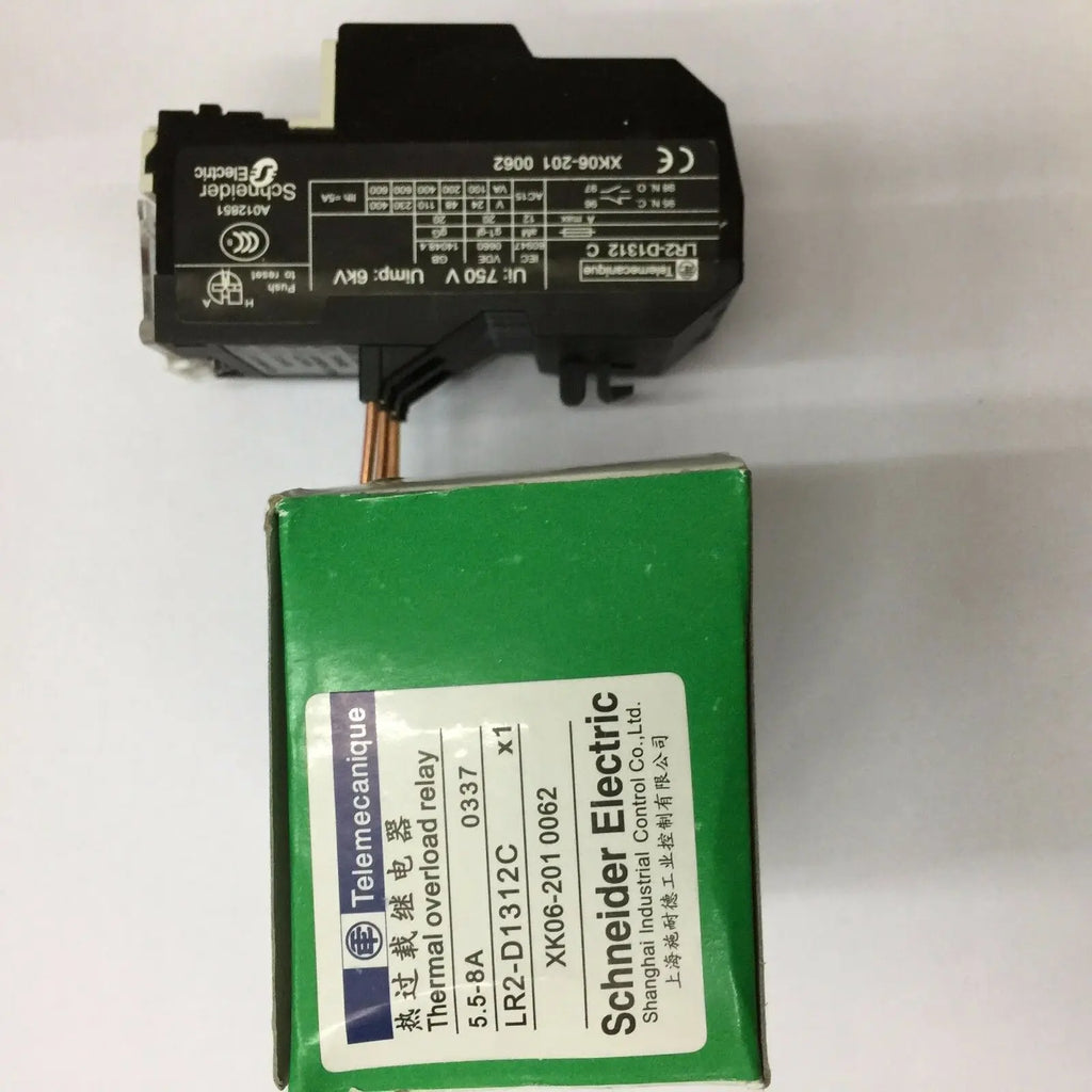 New Schneider LR2-D1312C 5.5-8A Thermal overload relay free shipping