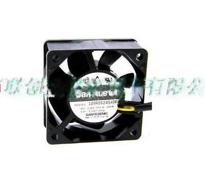 1pc fan new 109R0624S4D01 24V 0.08A SANYO 606025