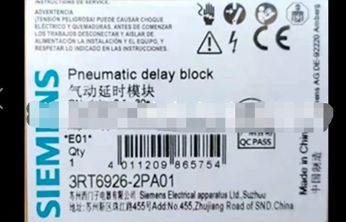 1PC  NEW   SIEMENS   3RT6926-2PA01   free shipping