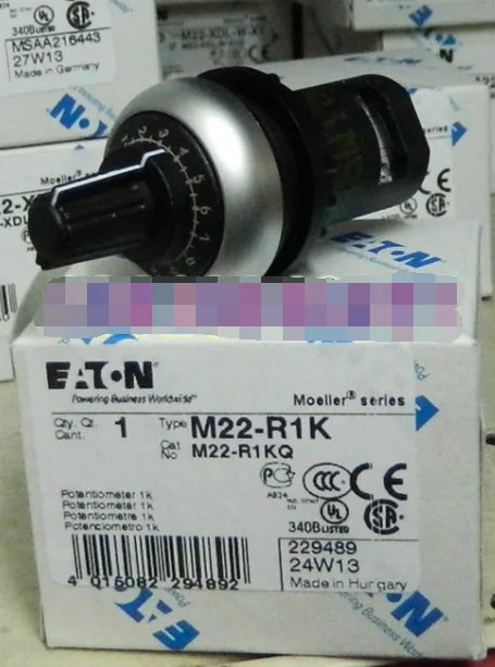 1PC  NEW   EATON  MOELLER  M22-R1K   free shipping