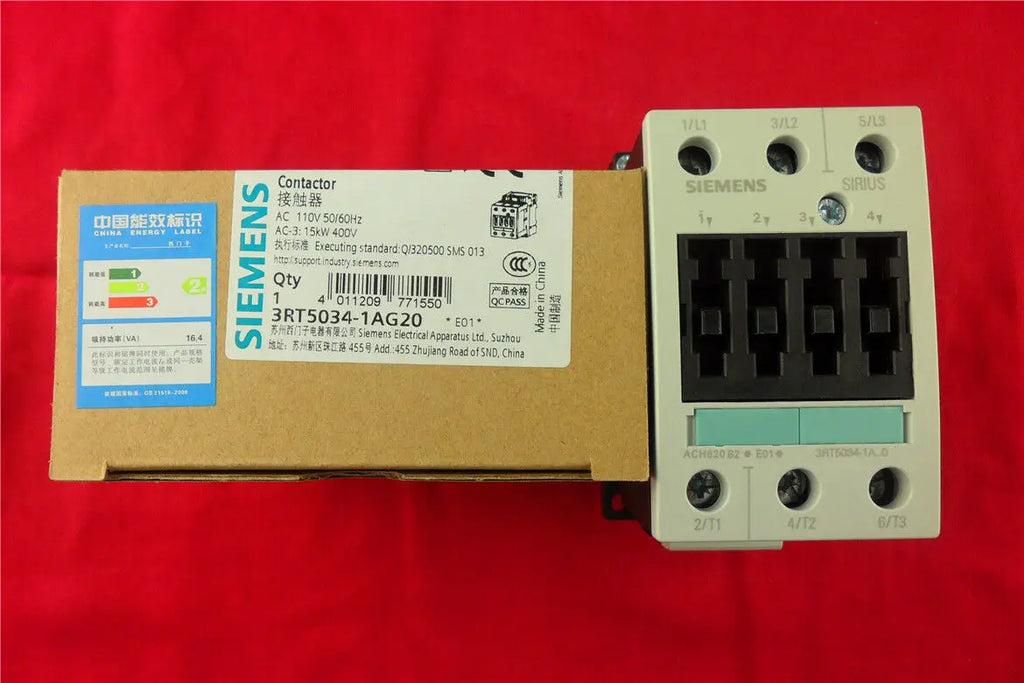 1pc      Siemens   3RT5034-1AG20  32A 110V  Ac contactor  free shipping