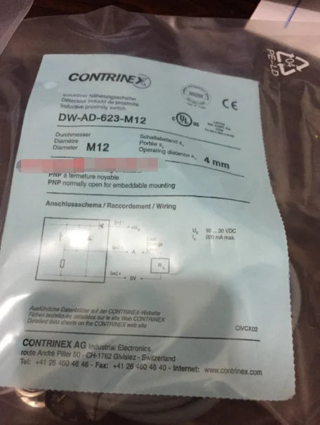 DW-AD-623-M12 1PCS New Contrinex sensor free ship
