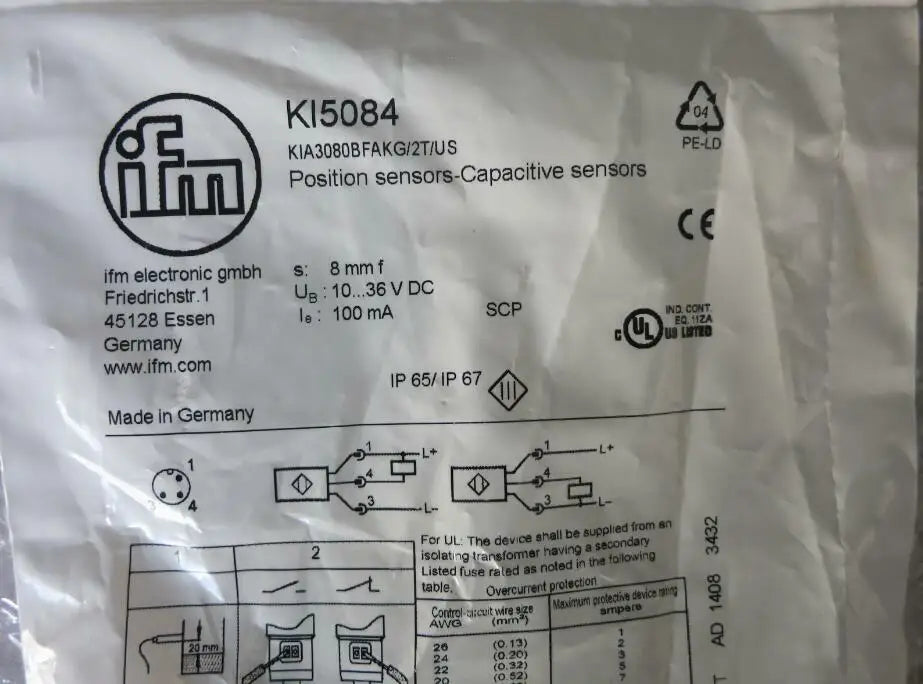 1pcs IFM KI5084 free shipping