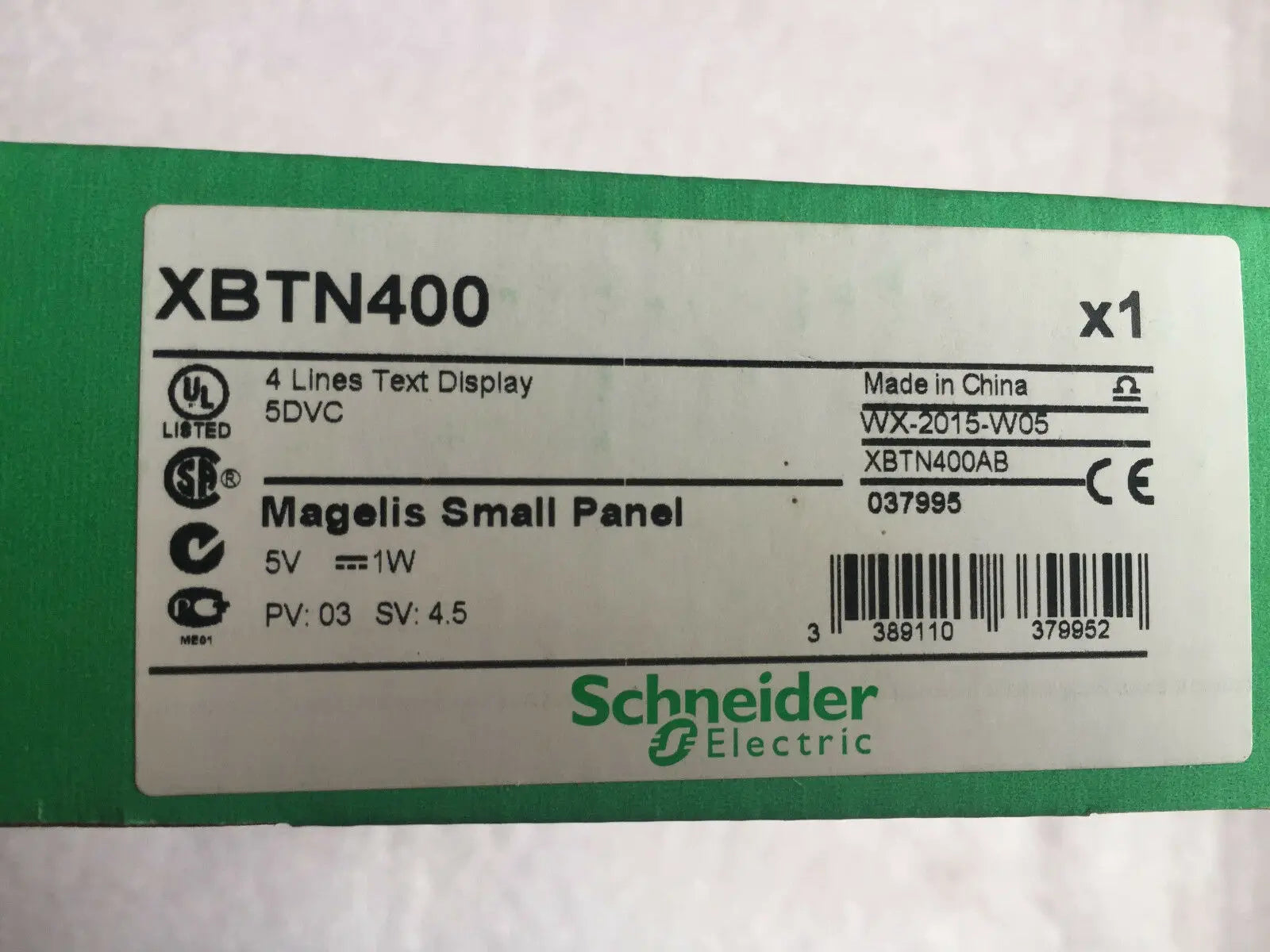 XBT-N400 XBTN400 1PC NEW Schneider