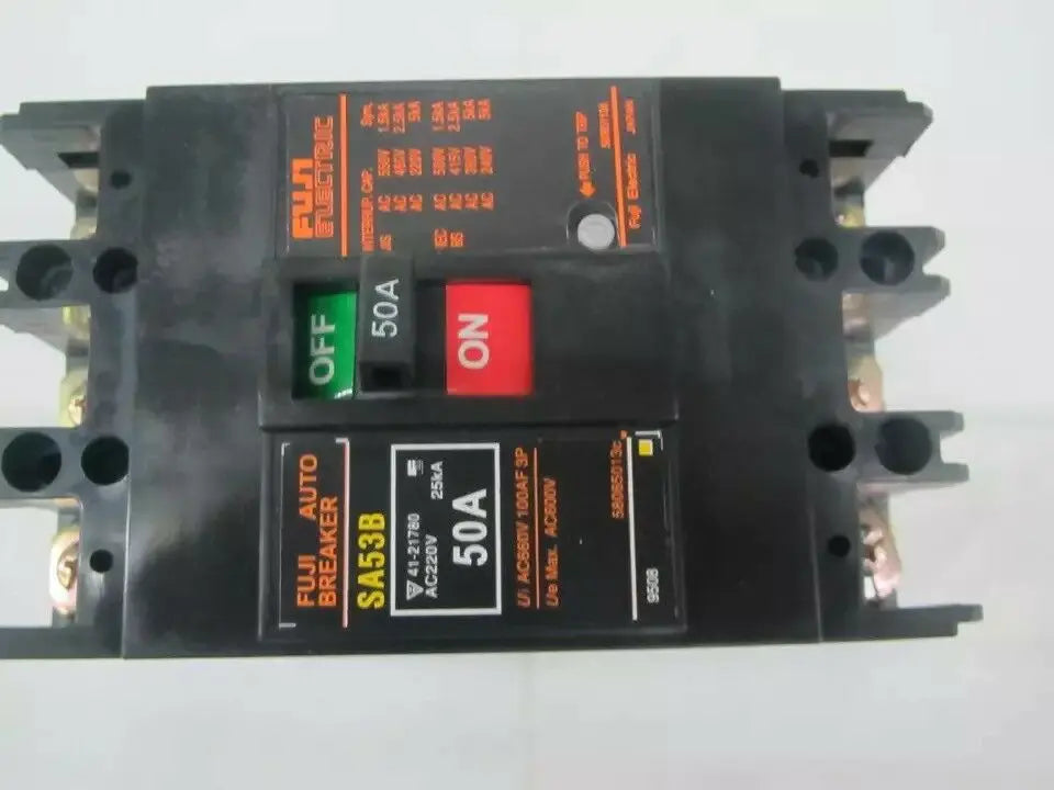 New FUJI SA53B 3P 50A Molded case circuit breaker free shipping