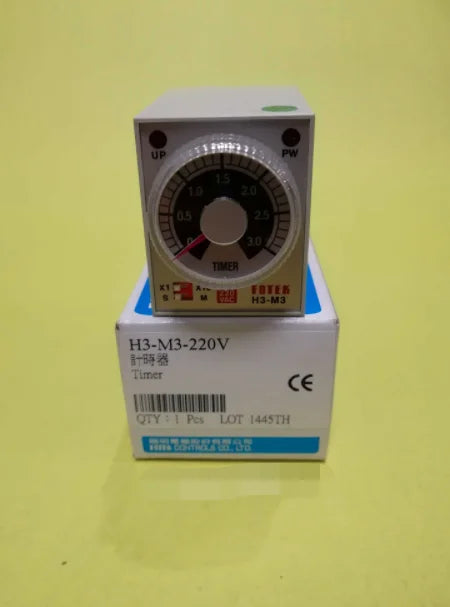 New  FOTEK  H3-M3-220V  Time relay   free shipping