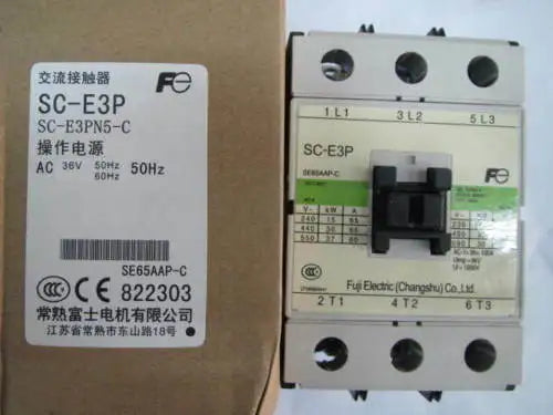 New FUJI SC-E3P AC36V Ac contactor free shipping