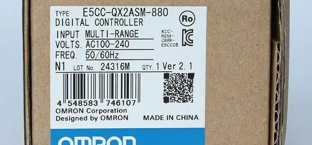 1PC NEW Omron E5CC-QX2ASM-880 Temperature Controller 100-240VAC