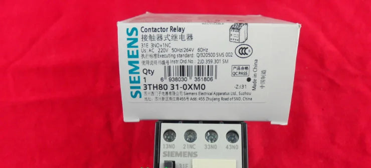 1pc      Siemens  3TH8031-0XM0  3TH8031-0X   relay  free shipping