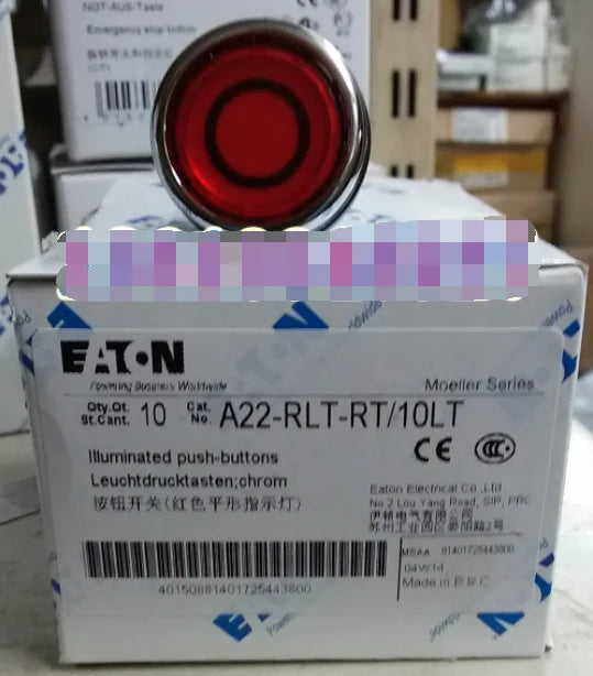 1PC NEW EATON MOELLER A22-RLT-RT/10LT free shipping