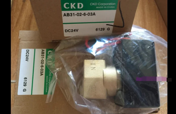 1PC  NEW  CKD   AB31-02-6-03A-DC24V   AB31-02-6-03A  DC24V  free  shipping