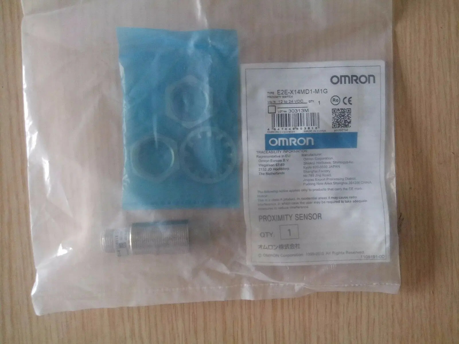 New Omron Proximity Switch E2E-X14MD1-M1G 12-24VDC free shipping