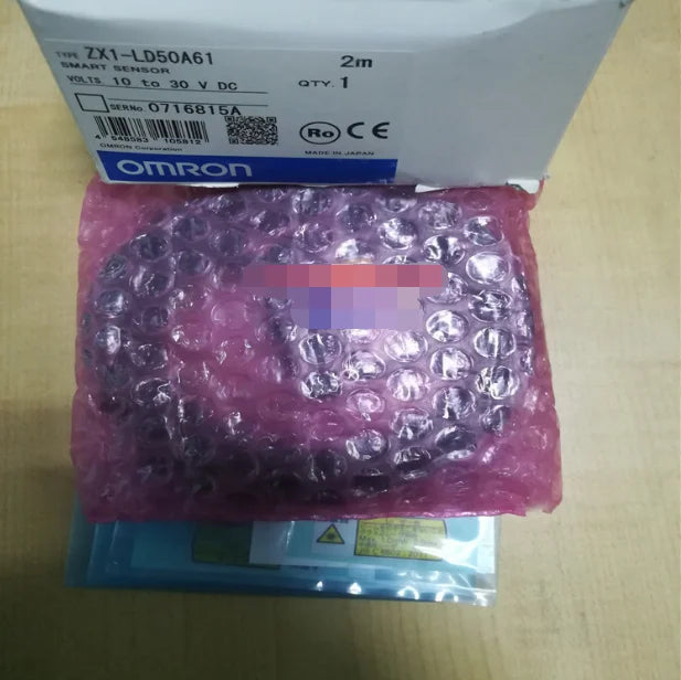 New  Omron  Laser sensor  ZX1-LD50A61 2M  free shipping