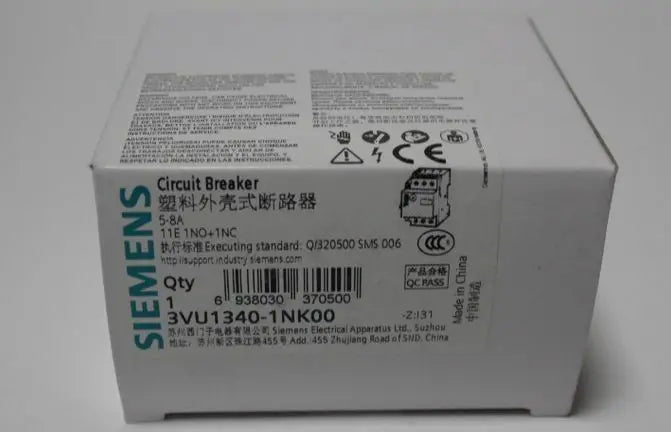 3VU1340-1NK00 3VU13 40-1NK00 1PC New Siemens Circuit Breaker free shipping