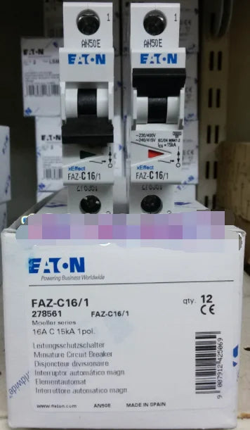 1PC NEW EATON MOELLER FAZ-C16/1 16A 1P free shipping