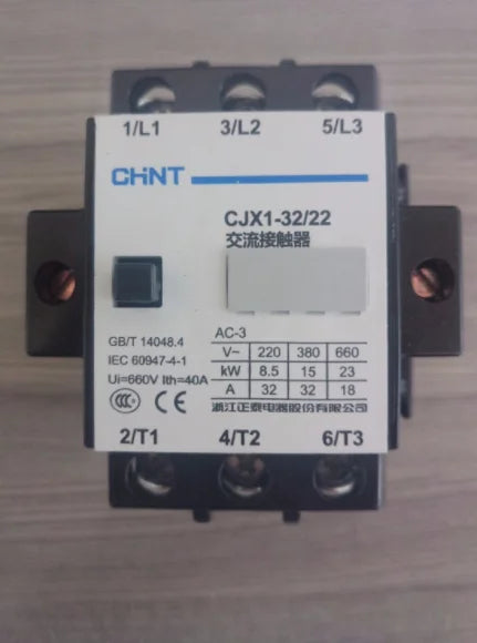 New  CHNT AC contactor   CJX1-32/22 220V  free shipping