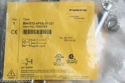 New TURCK Bi4-G12-AP6X-V1131