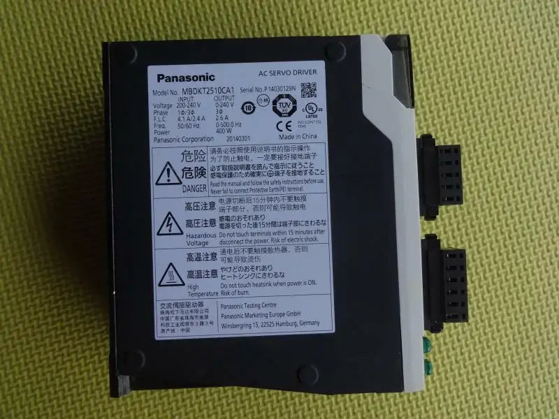 used Panasonic MBDKT2510CA1 servo drive