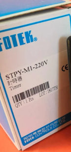 1pc FOTEK STPY-M1-220V Time relay free shipping