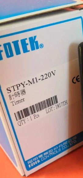 1pc FOTEK STPY-M1-220V Time relay free shipping