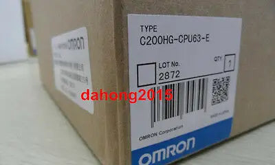 New in box OMRON PLC C200HG-CPU63-E C200HGCPU63E