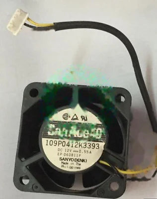 1pc fan new 109P0412K3393 109P0412K3013 12V 0.55A SANYO