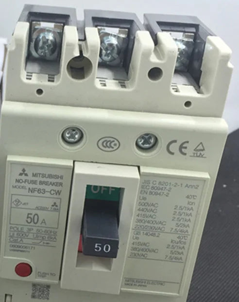 New Mitsubishi NF63-CW 3P 50A circuit breaker free shipping