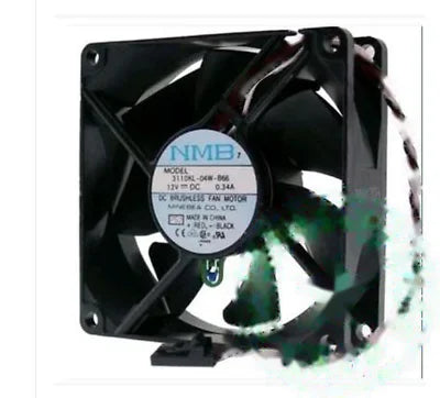 1pc fan new 3110KL-04W-B66 12V 0.34A 3110EL-04W-M66 0.36A NMB