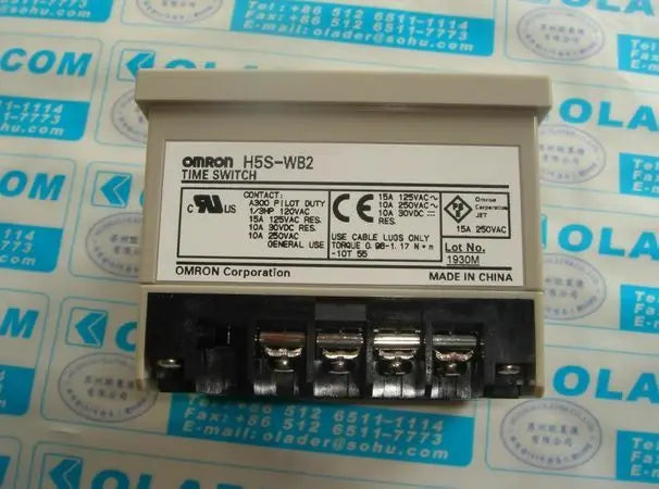 1PCS New in box Omron Time Switch H5S-WB2 H5S WB2 100-240VAC free shipping