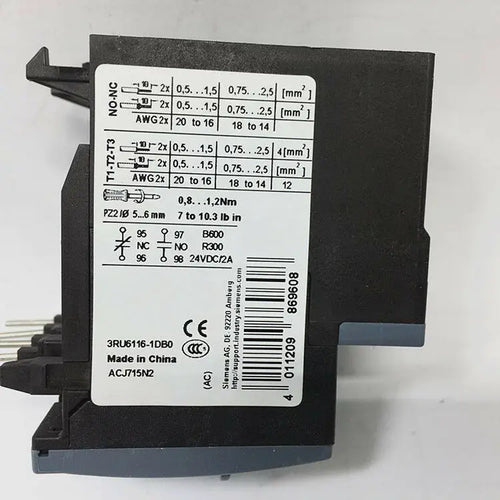 1pc      Siemens 3RU6116-1DB0  2.2-3.2A  Thermal relay  free shipping
