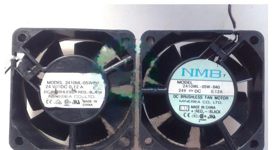 1pc new fan 2410ML-05W-B40 24V 0.12A NMB 60*60*25 freeship