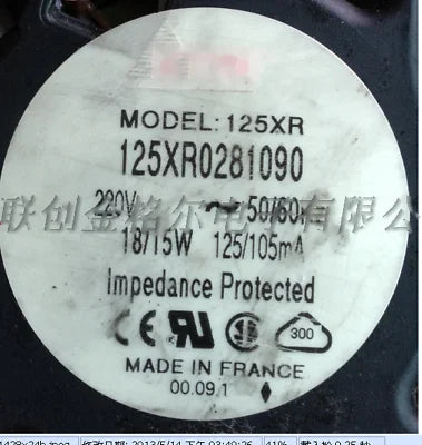 1pc fan new 125XR0281090 220V ETRI 12012038