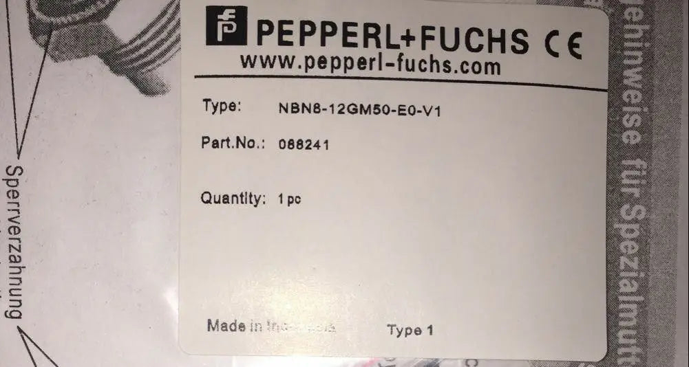 New  P+F NBN8-12GM50-E0-V1  Proximity switch sensor  free shipping