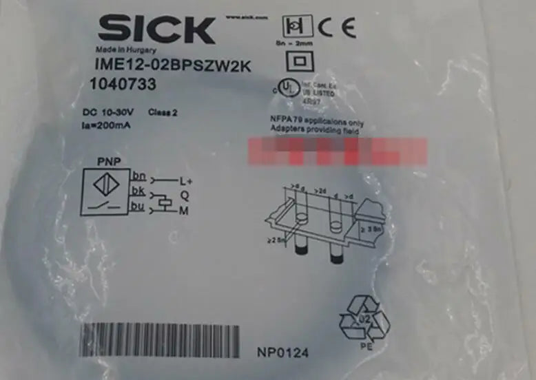 IME12-02BPSZW2K IME1202BPSZW2K SICK NEW IN BOX free shipping
