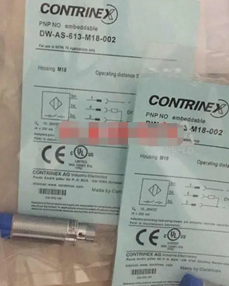 DW-AS-613-M18-002 DWAS613M18002 Contrinex NEW IN BOX