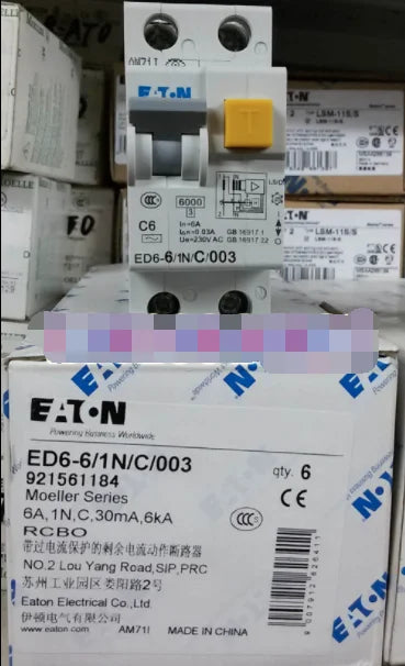 1PC NEW EATON MOELLER ED6-6/1N/C/003 free shipping