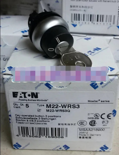 1PC NEW EATON MOELLER M22-WRS3 free shipping