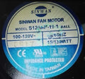 1pc fan new S125AP-22-1 AC220V SINWAN 12012025
