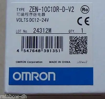 New IN BOX Omron ZEN-10C1DR-D-V2 12-24VDC
