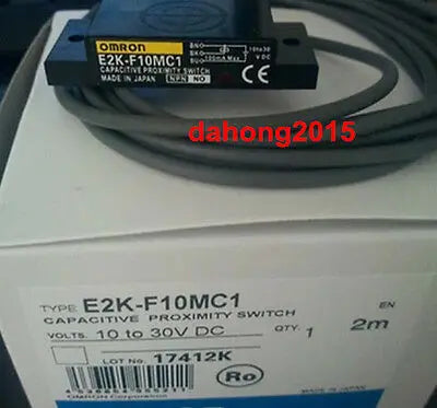 NEW IN BOX  Omron Photoelectric Switch Sensor E2K-F10MC1