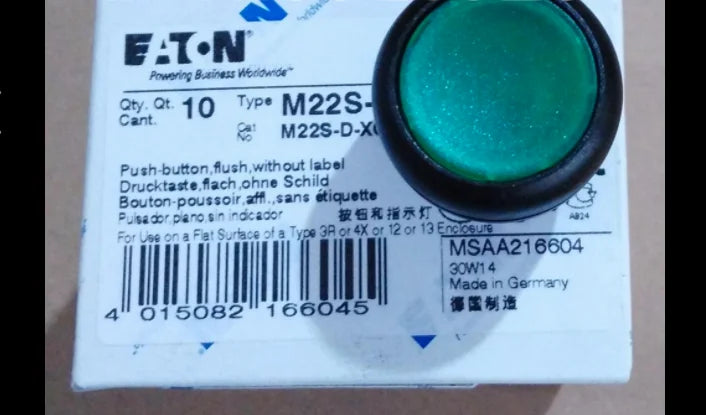 1PC  NEW   EATON  MOELLER  M22S-DL-G  free shipping