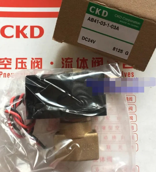 1PC  NEW   CKD  AB41-03-1-03A-DC24V   AB41-03-1-03A  DC24V  free  shipping