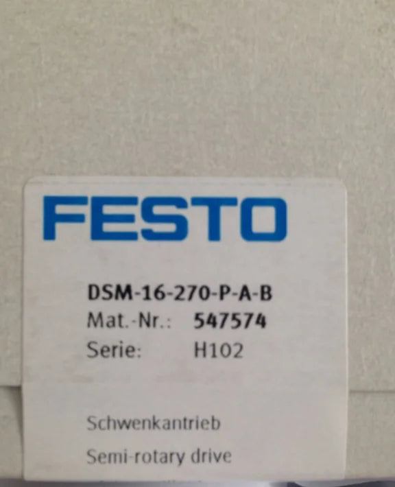DSM-16-270-P-A-B 1PC New Festo rotating cylinder free ship