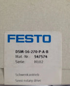 DSM-16-270-P-A-B 1PC New Festo rotating cylinder free ship
