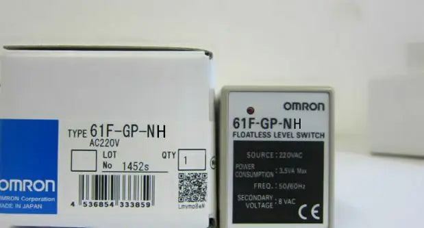 1PCS New OMRON Switch 61F-GP-NH 220VAC free shipping