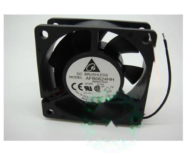 1pc new fan AFB0624HH DC24V 0.14A DELTA 60*60*25MM freeship