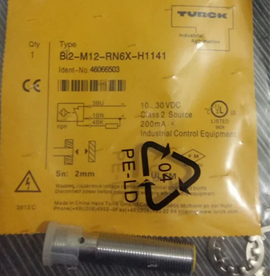 New TURCK Bi2-M12-RN6X-H1141 Proximity switch sensor free shipping