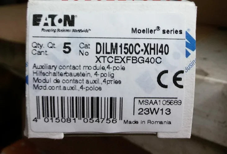 1PC  NEW   EATON  MOELLER  DILM150C-XHI40   free shipping
