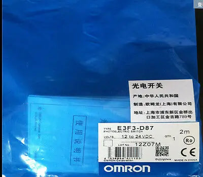 NEW Omron  E3F3-D87